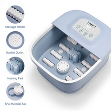 Load image into Gallery viewer, Naipo Foot Spa Bath Massager with heat bubbles
