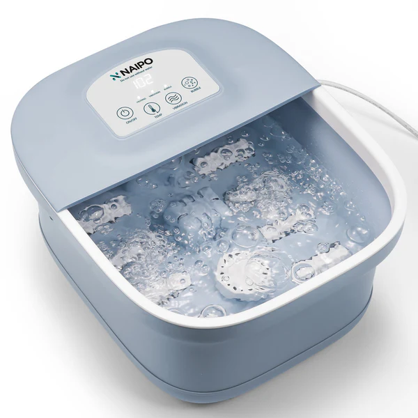 Naipo Foot Spa Bath Massager with heat bubbles