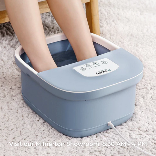 Naipo Foot Spa Bath Massager with heat bubbles