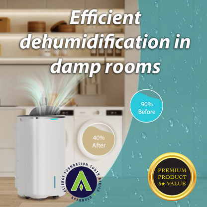 Crystal Aire 8L Desiccant Dehumidifier – Efficient Moisture Control for Every Season