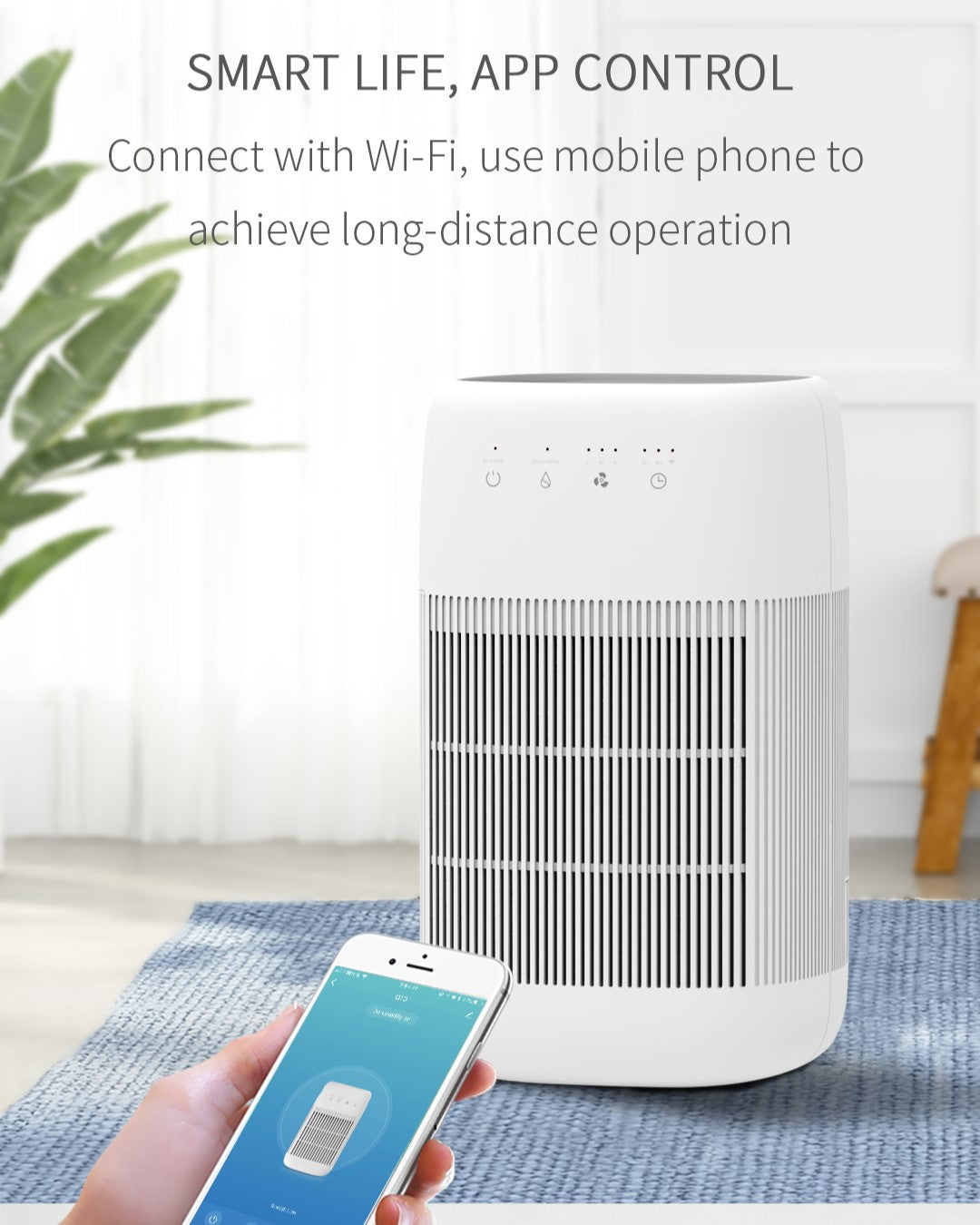 Crystal Aire Air Purifier & Dehumidifier - Q10