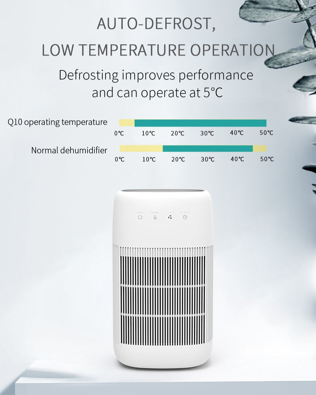 Crystal Aire Air Purifier & Dehumidifier - Q10