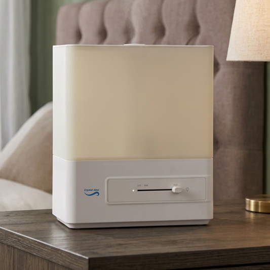 Crystal Aire 4L Top-Fill Ultrasonic Humidifier with Aroma Function
