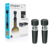 Load image into Gallery viewer, Soireehome Stopair all-in-one Stopper &amp; Vacuum Wine preservers - 2 Pack
