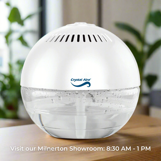 Crystal Aire Globe Air Purifier & Ioniser with Built-In Night Light