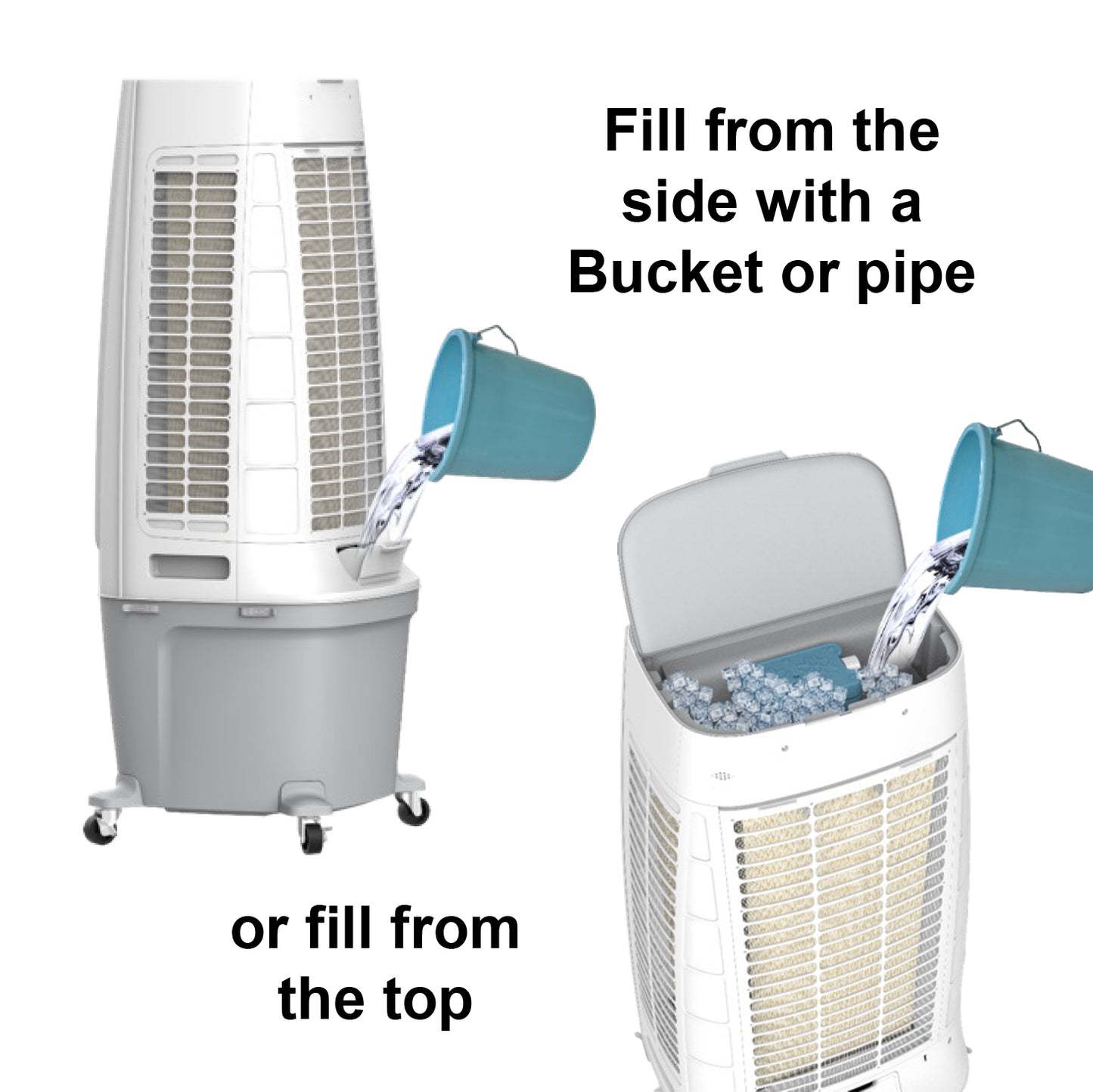 Crystal Aire 55L Detachable Commercial Air Cooler