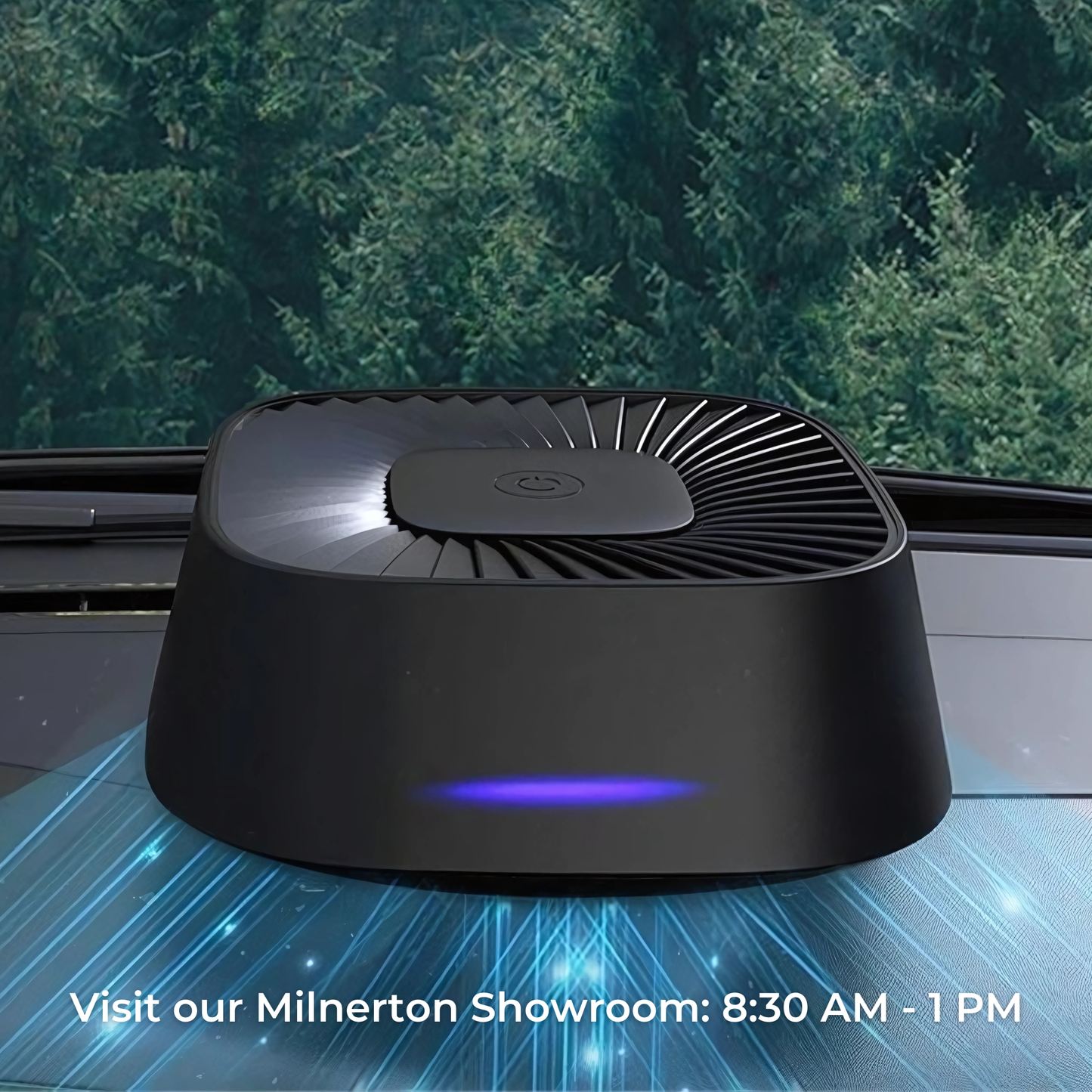 Crystal Aire Car Air Purifier - Black
