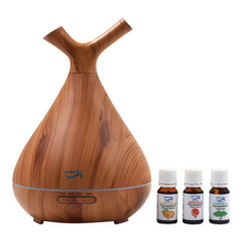 Load image into Gallery viewer, Crystal Aire Sapling Diffuser Sweet Orange, Grapefruit and Peppermint Bundle

