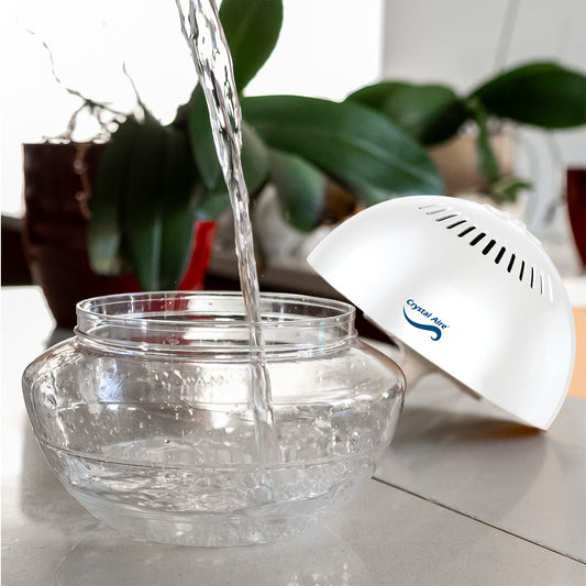 Crystal Aire Globe Air Purifier & Ioniser with Built-In Night Light
