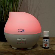 Load image into Gallery viewer, Crystal Aire Rain Drop Aroma Diffuser with Grapefruit Essential Oil (10ml)
