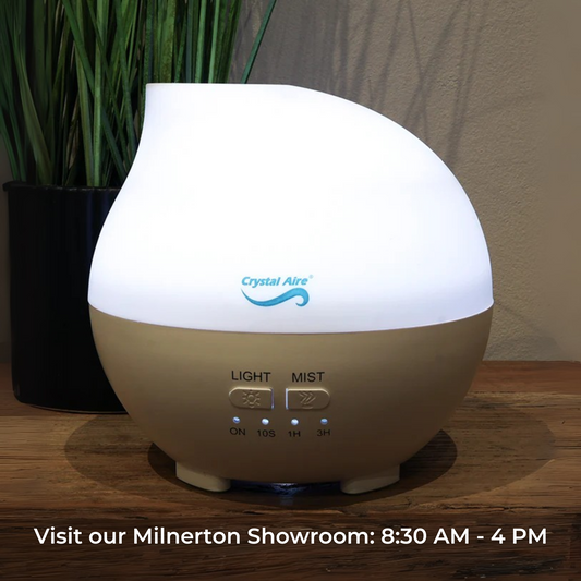 Crystal Aire Rain Drop Ultrasonic Aroma Diffuser for Babies & Adults