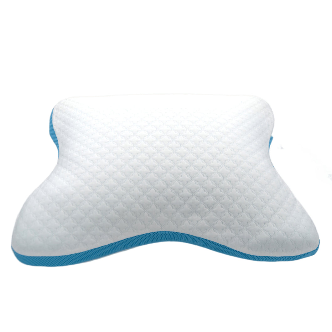 Butterfly Neck Support Gel Memory Foam Pillow w/ Heat Capturing Technology