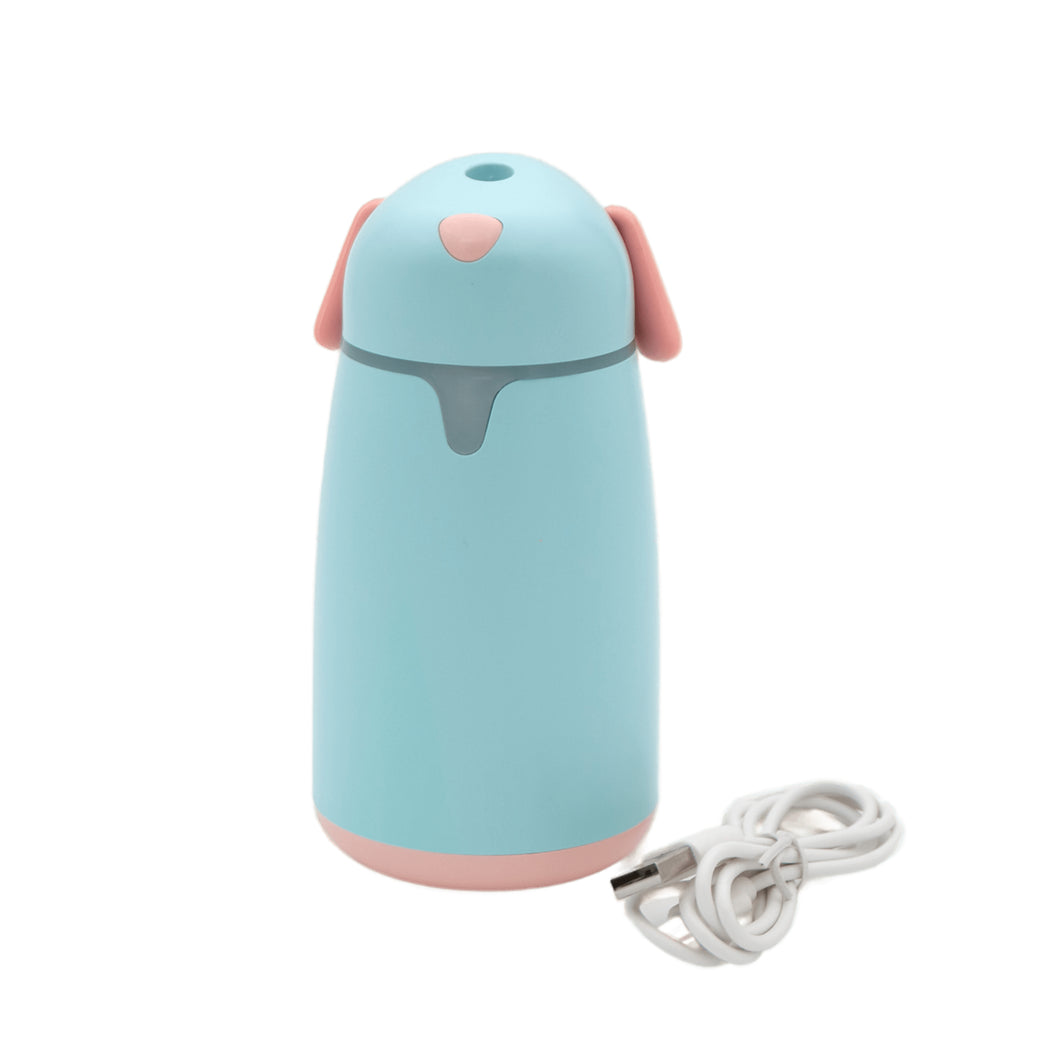 Cute Dog Humidifier with LED Lamp, Aromatherapy Diffuser & USB Charging