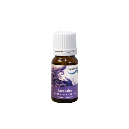 Crystal Aire Lavender 10ml Essential Oil - for Stress, Insomnia & More (10ml)