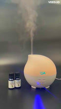 Load and play video in Gallery viewer, 1 x Crystal Aire Raindrop diffuser plus 1 x Citronella, Lavender and Eucalyptus essential oils
