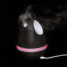 Load image into Gallery viewer, Crystal Aire Dark Wooden Egg Essential Oil Aroma Diffuser
