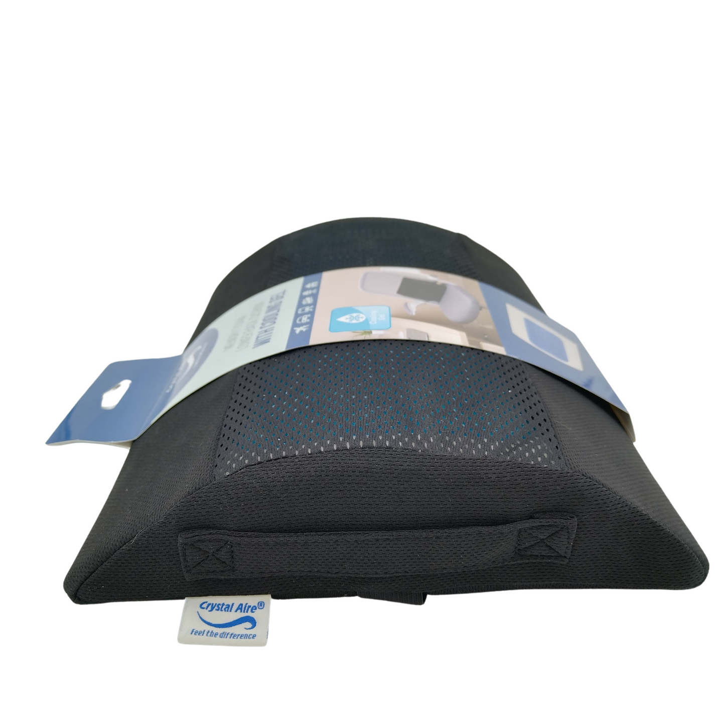 Ergonomic Memory Foam Lower Back Cushion With Cooling Gel